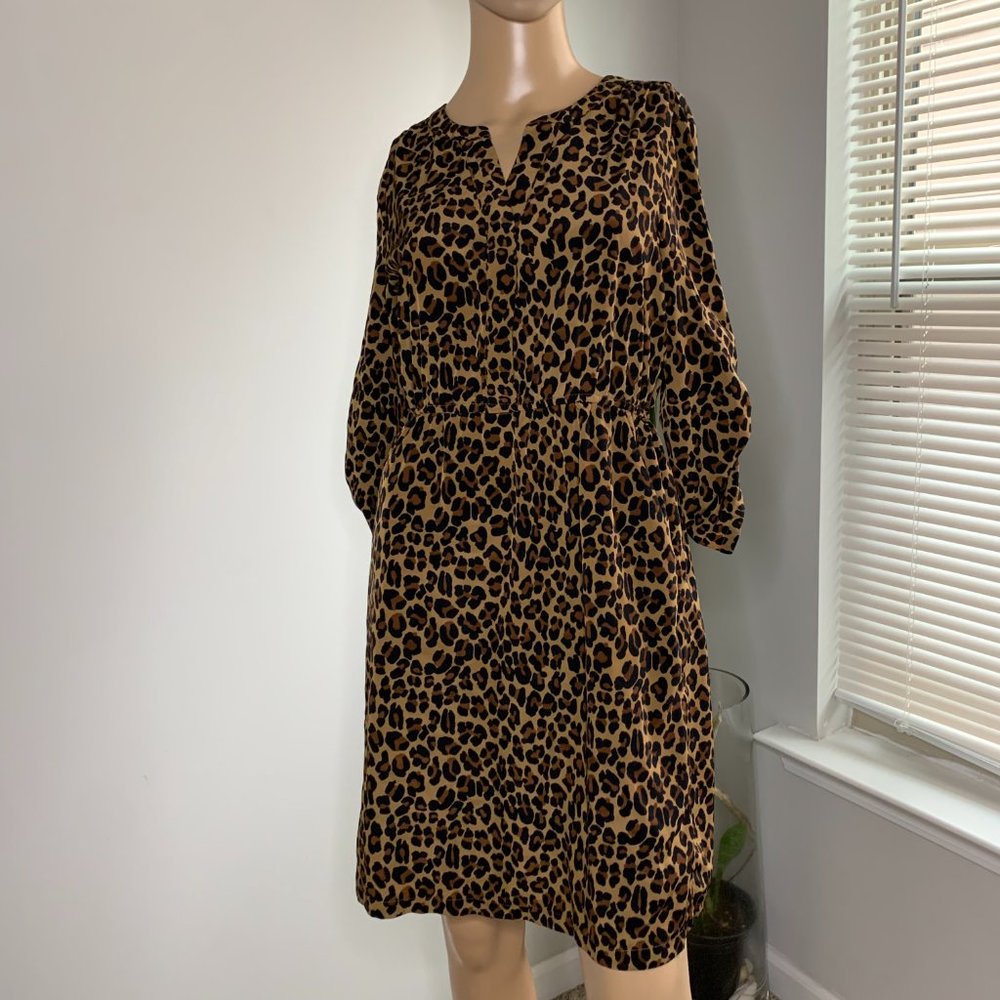Old Navy Cheetah Print Dress size small